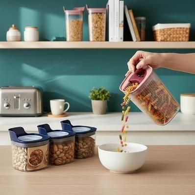 BPA Free Container Nestora 3 pcs Set (500/500/1100 ml)