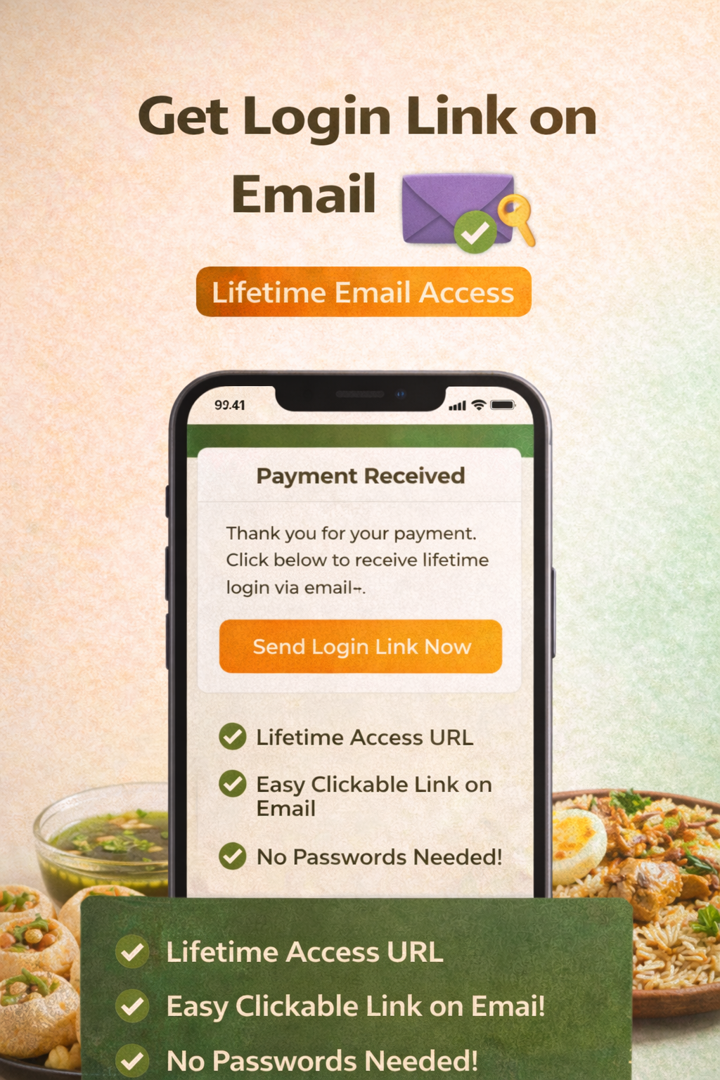 Desi Calorie Tracker 🇮🇳 | Track Indian Food Calories (Street Food + Meals) – Lifetime Access